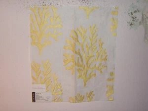 Lee Jofa, Lilly Pulitzer, Seafan, Embroidered Novelty, Color Dandelio - Picture 1 of 1