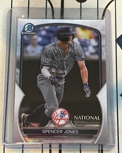 SPENCER JONES 2023 Bowman Cromo MLB-43 Topps Convención Nacional Yankees CANTIDAD🔥 - Imagen 1 de 3