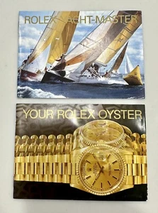 Original Rolex Yacht Master Booklet Manual SET 16628 68628 69628 Year 1995 ENG - Picture 1 of 7