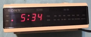 Sony / Dream Machine / FM/AM / Digital / Alarm / Clock / Radio/ ICF-C3W /Vintage - Picture 1 of 6