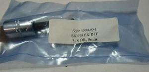 PROTO 4990-8M EE. UU. 8MM PROFESIONAL 3/8" UNIDAD HEXAGONAL LARGA TOMA CROMO A727 - Imagen 1 de 6