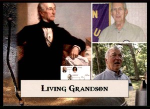 2020 Historic Autographs P.O.T.U.S. The First 36 Living Grandson #60 TW15016