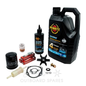 Mercury Mariner Annual Service Kit with Oils for 50, 60hp 4 Stroke EFI Outboard - Picture 1 of 1