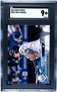 2018 Topps Update #US281 Willy Adames RC Rookie SGC 9 Mint - Picture 1 of 2