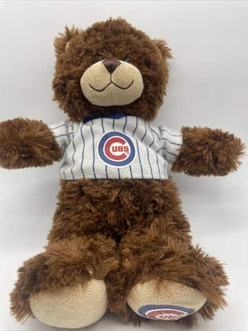 Build a Bear Chicago Cubs Baseball Bear Plush with Jersey Toy Stuffed 12” Cover