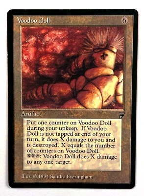 MTG Legends Voodoo Doll - * Excellent Near Mint condition * NM - Image 1 of 2
