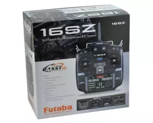FUTK9461 Futaba 16SZH 16SZ 2.4GHz FASSTest Heli Radio System R7008SB Receiver - Picture 1 of 12