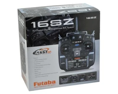 FUTK9461 Futaba 16SZH 16SZ 2.4GHz FASSTest Heli Radio System R7008SB Receiver  - Image 1 of 4