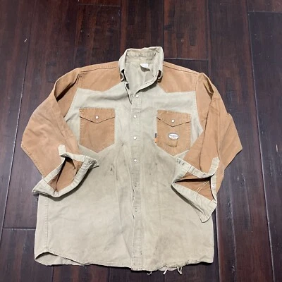 Vintage denim pearl snap - Image 1 of 4