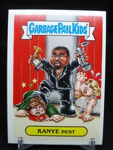 Kanye West Pest destroys Beck & Taylor Swift at Grammy's Garbage Pail Kids