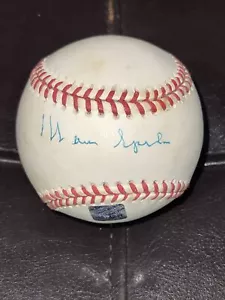 Warren Spahn Autographed Signed 2002 Topps Archives Reserve Baseball - Picture 1 of 6