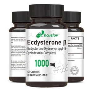 Complejo Beta-Ecdisterona con Hidroxipropil-β-Ciclodextrina 120 Cápsulas - Imagen 1 de 5