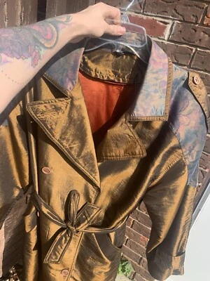 Vtg Cyclone Irradencent Jacket from the 1980s Power Dress Very Good Condtion - Image 1 of 4