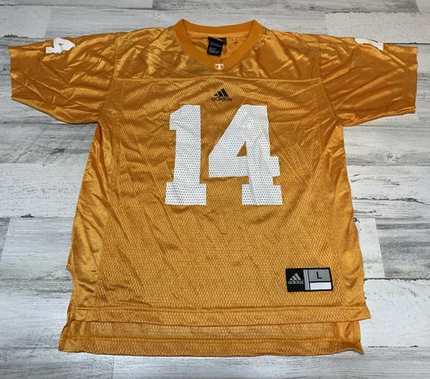 Tennessee Volunteers Vols YOUTH Jersey Size L (14-16) Adidas #14 - READ Cover