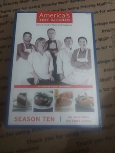 NEW SEALED - Americas Test Kitchen: Season 10 Ten (DVD, 2010, 4-Disc Set) - Picture 1 of 2