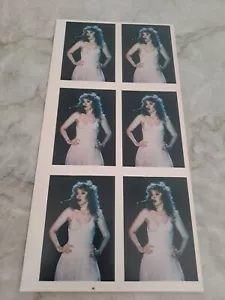 STEVIE NICKS, SINGING, promo Vintage Photo Sheet - Picture 1 of 6