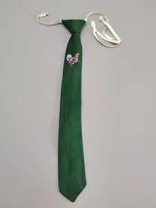 Jagd Jäger alte Krawatte grün Huhn Aufnäher 42 cm Original Krefeld - Bild 1 von 7