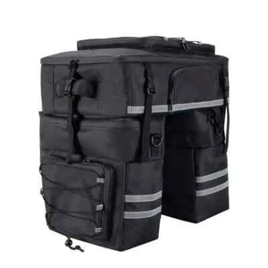 Cycling Bicycle Rear Rack Bag 48L Waterproof Bike Trunk Pannier Saddle Bag USA - Picture 1 of 8