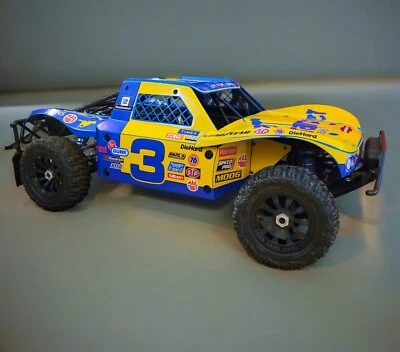30DNT 30 Degree North 5ive T RC body skin wrap (does not include RC) yellow LOSI - Image 1 of 2