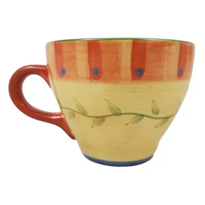 Taza de café Pfaltzgraff taza de sopa grande Napoli pintada a mano 16 OZ país francés - Imagen 1 de 7