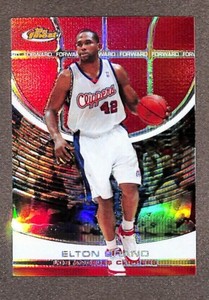 2005-06 Finest Red Refractor #27 Elton Brand /169