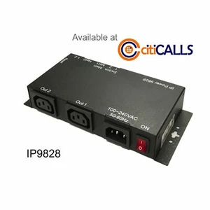 Aviosys IP9828 2 Port Web Power Controller Switch w Auto-Ping - Afbeelding 1 van 8