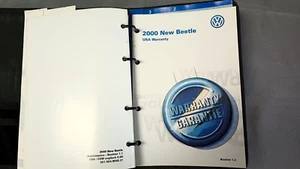 VW Beetle owners manual for year 2000 in original cover - Picture 1 of 8