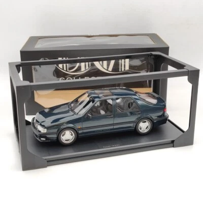 DNA Collectibles 1/18 Saab 9000 Aero CS 1985 DNA000138 Resin Model Limited Green - Image 1 of 4