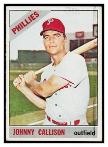 1966 Topps Johnny Callison    Philadelphia Phillies #230