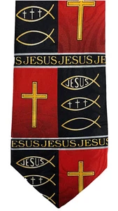 Steven Harris Christian Jesus Necktie Religious Neck Tie Design 28 - Picture 1 of 1