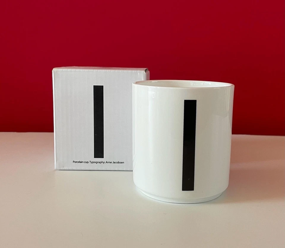 design letters Becher Porzellan I - Bild 1 von 1