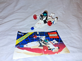 Vintage 1989 LEGO CLASSIC SPACE SET 6810 LASER RANGER 100% COMPLETE + MANUAL