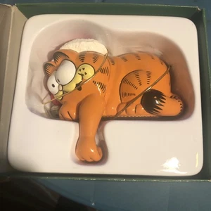 Garfield Stocking Hanger - Enesco 1978 mit Box - Bild 1 von 5