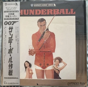 James Bond Thunderball Japanese Laserdisc - Picture 1 of 2