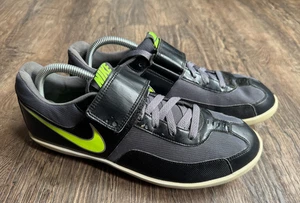 Nike Zoom Rival SD Shoes Men’s Size 9 Black Gray Volt Throwing Discus Shot Put - Picture 1 of 7