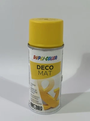 DUPLI-COLOR 749087 Deco Matt rapsgelb 150 ml Spray Dose Styropor Fest Lack - Bild 1 von 4