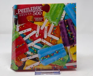 Puzzlebug ~ Summer Popsicles By Karen M. Romanko ~ 500 Piece Puzzle - Picture 1 of 3