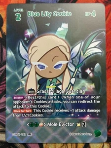 CookieRun Braverse TCG - Blue Lily Cookie (BS4-047) SEC Alt Art Foil - Picture 1 of 2