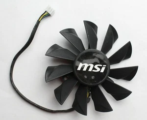 Ventilateur Refroidisseur pour Carte Graphique MSI N560 570 580GTX HD6870 PLA09215B12H 87mm - Photo 1/4