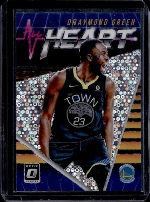 Donruss Optic Draymond Green All Heart Fast Break Holo #6 Warriors 2018-19 Foto 1 de 2
