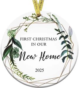 House Warming Gifts New Home 2025, First Christmas in Our New Home Gifts for Cou - Picture 1 of 12