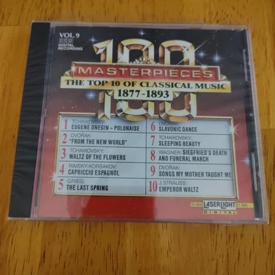 100 Masterpieces Volume 9: Top 10 of Classical Music 1998 CD Brand New Sealed - Image 1 of 2