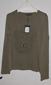 DINE 'N' DANCE Shirt, 1/1-Arm Rundhalsausschnitt Strassdetails   gr.40   - Bild 1 von 4