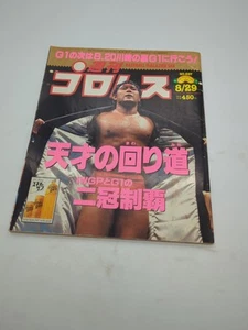Weekly Pro Wrestling 687 Japanese Pro Wrestling Magazine 8/29/1995 IWGP NJPW FMW - Picture 1 of 2