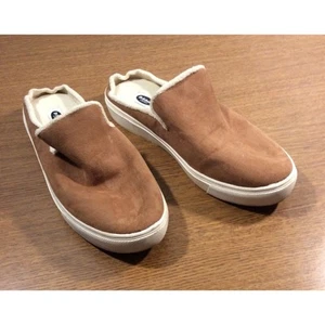 Zapatos sin cordones Dr. Scholl's para mujer talla 7M mula color castaño gamuza suave por dentro - Imagen 1 de 6