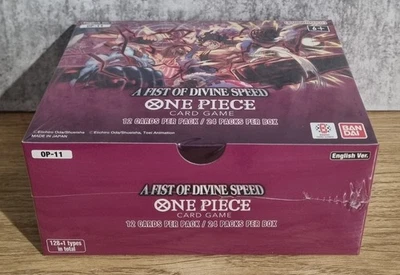 Bandai - One Piece Card Game - A Fist Of Divine Speed (OP-11) Booster Box - Image 1 of 4