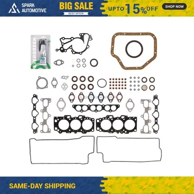 Full Gasket Set Fits 06-10 Hyundai Kia Magentis Optima Rondo 2.7 DOHC G6BA - Image 1 of 4