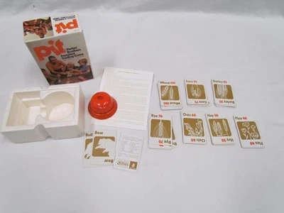 Vintage 1973 Pit Card Game By Parker Brothers The Frenzied Trading Game COMPLETE - Image 1 of 4