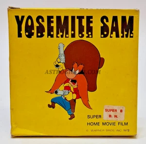 SUPER 8 YOSEMITE SAM WARNER BROS TECHNO FILM 8mm NEW IN BOX VINTAGE 1972 - Picture 1 of 7