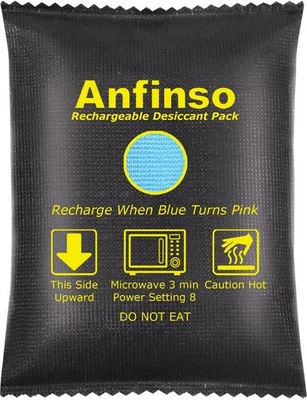 300g Rechargeable Car Dehumidifier, Silica Gel Desiccant, Reusable Moisture - Image 1 of 4